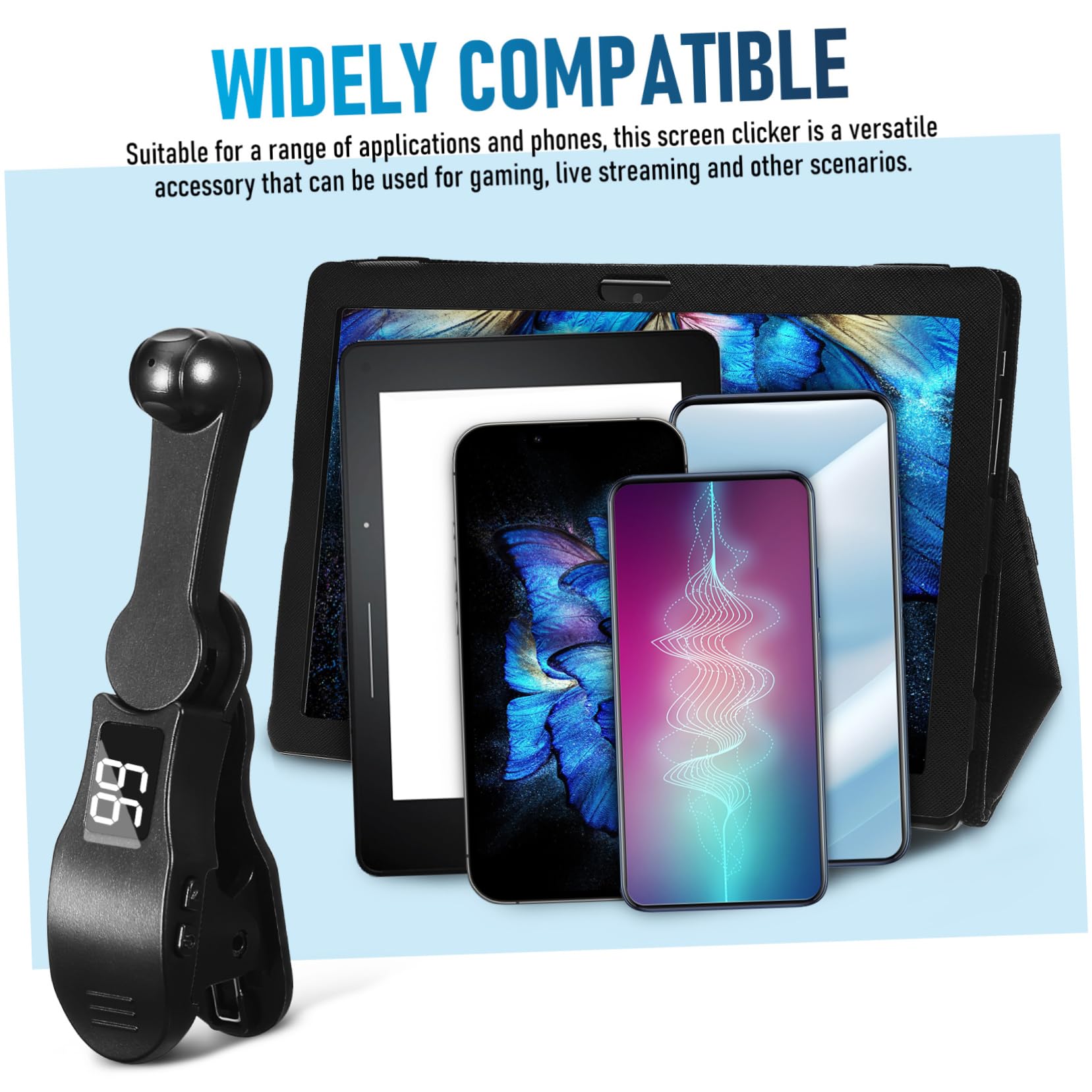 ポータブル スクリーンクリッカー 可能な速の クリックデバイス