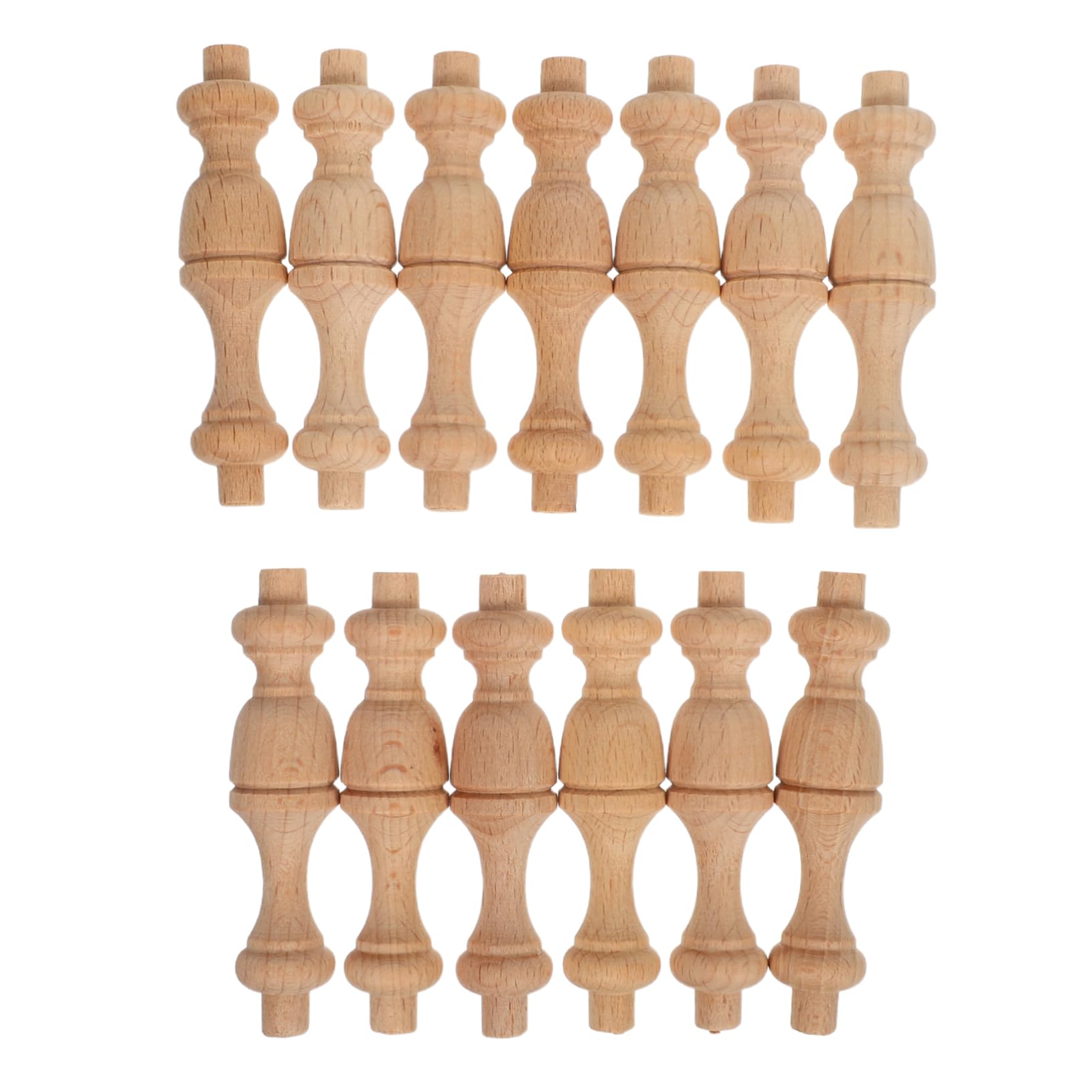 12個製ロー 頭 無 装 用 テージ装飾品 および室 飾向け耐久性 パーツ