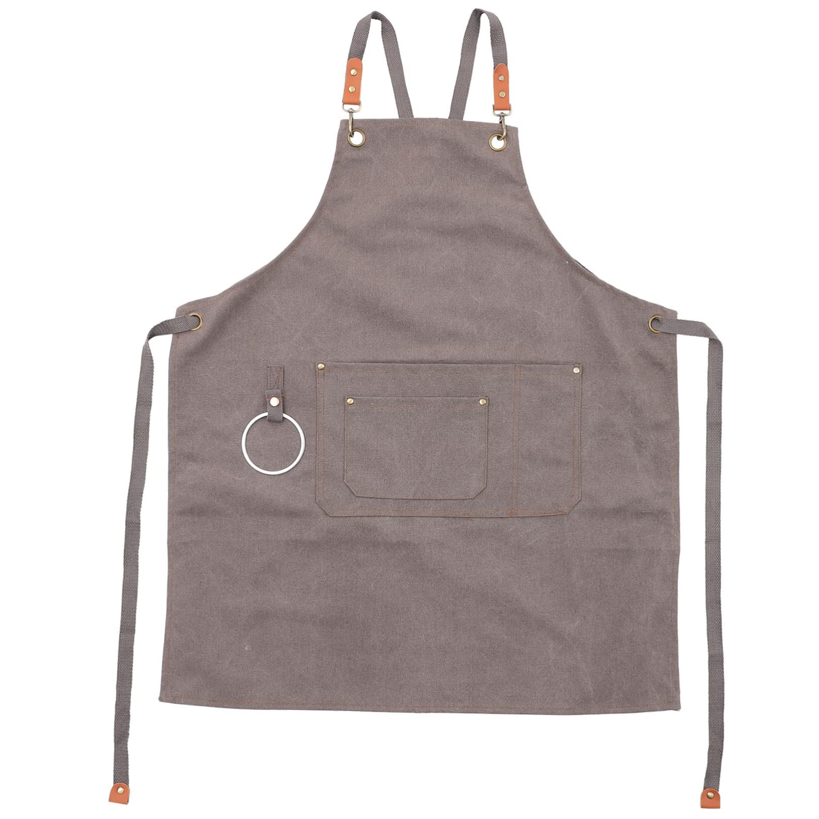 [] 仕事用エプロン 作業ベスト デニムオーバーオール 女性用ヘアスタイリストエプロン 男性用エプロン ..