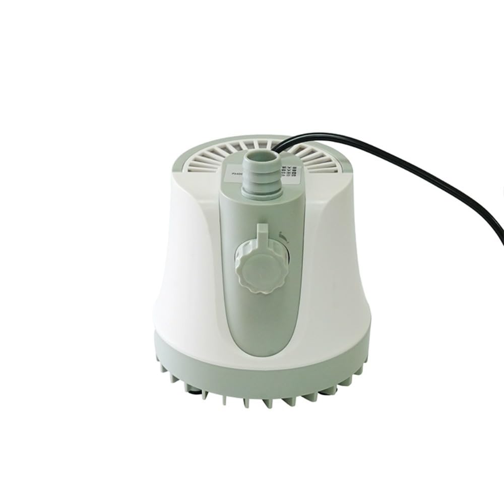 水中ポンプ 底部入水式 循環 吐出量3000L/H 最大揚程3M 水耕栽培ウォーター 水族館給水・排水 静音設計..