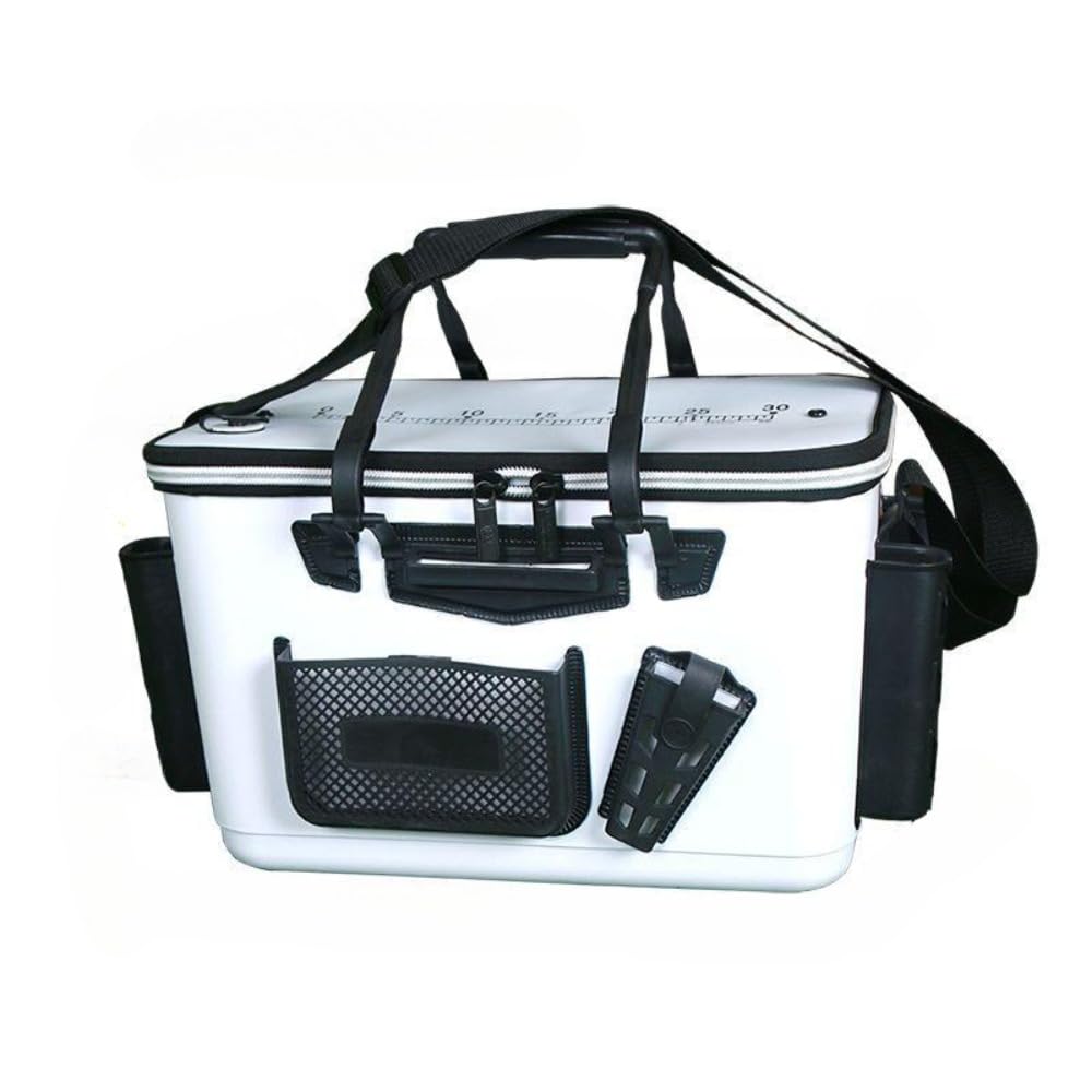 釣り用タックルボックス、ロッドホルダー付き、自立式、プライヤーホルダー付き、大容量、多機能、釣り..