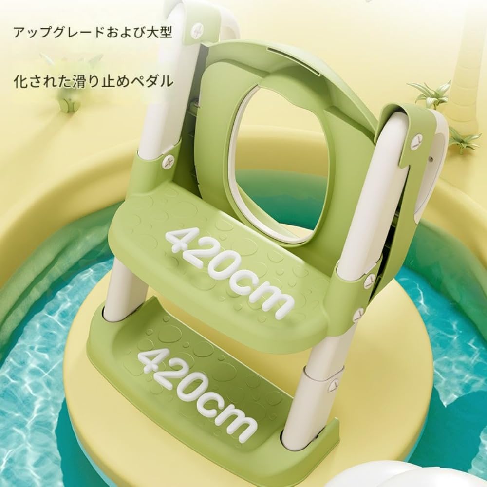 補助便座 トイレトレーニング【2025年の新モデル】子供おまる トイレ踏み台 折りたたみ式設計 高さ調整..
