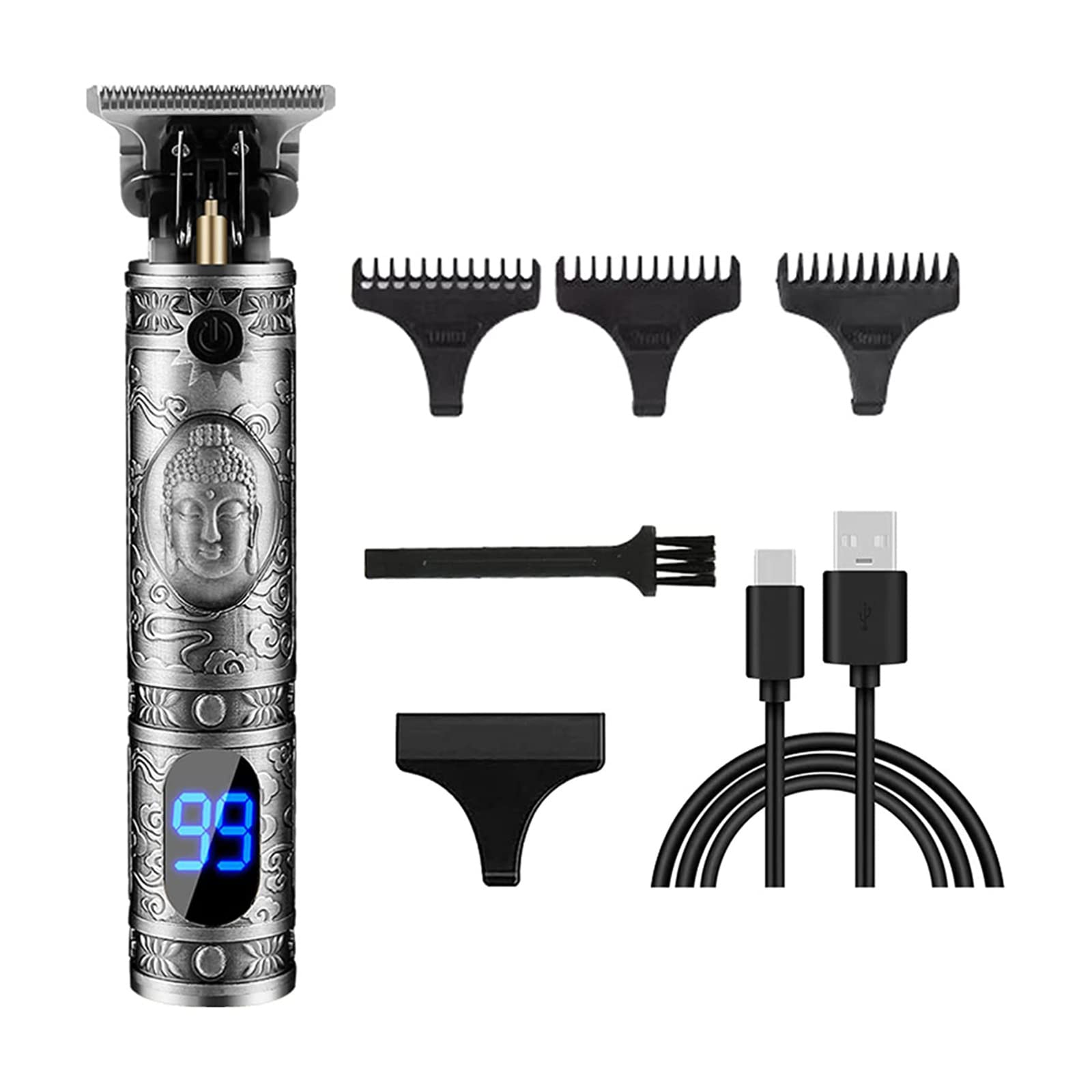 バリカン 防水 電動バリカン ヘアーカッター リミットコーム付き 長さ調節可能 散髪 ショートヘア/子供..