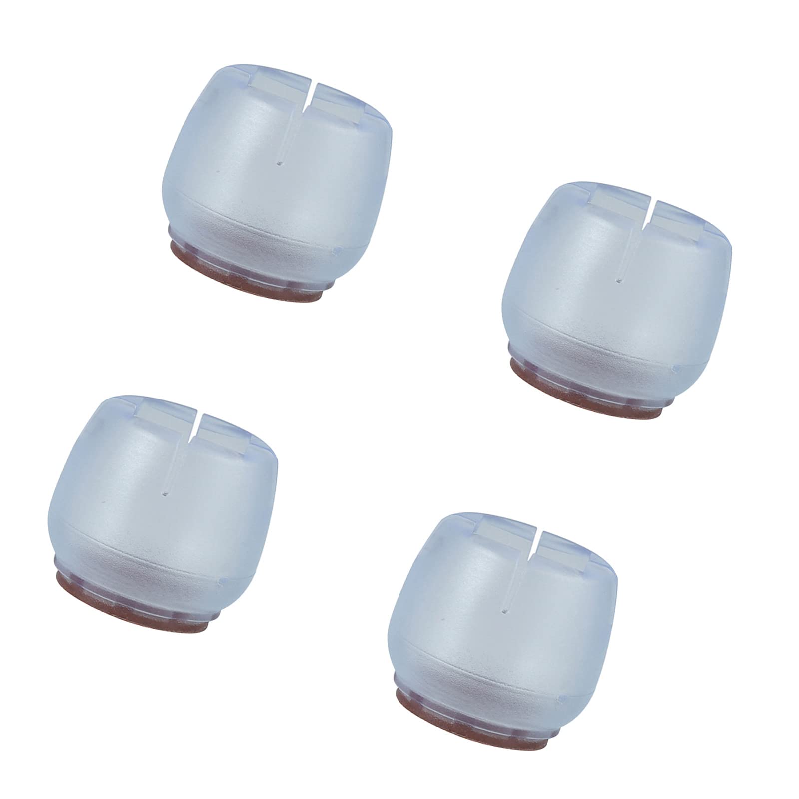 椅子 脚 カバー 4個セット 足カバー シリコン製 丸脚用 椅子あしカバー 騒音防止 傷防止 ずれ防止 床保..