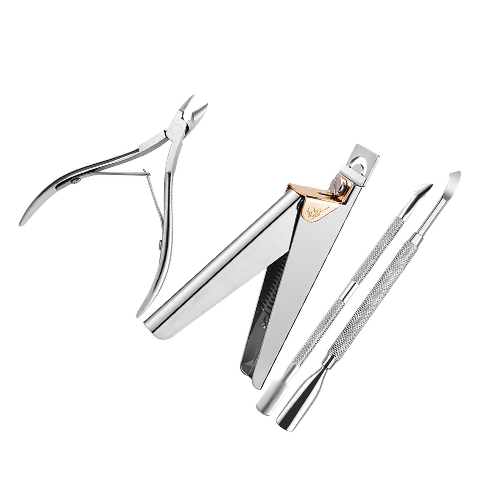 キューティクルニッパー キューティクルプッシャー 爪切りニッパー ネイルニッパー 甘皮リムーバー 甘..