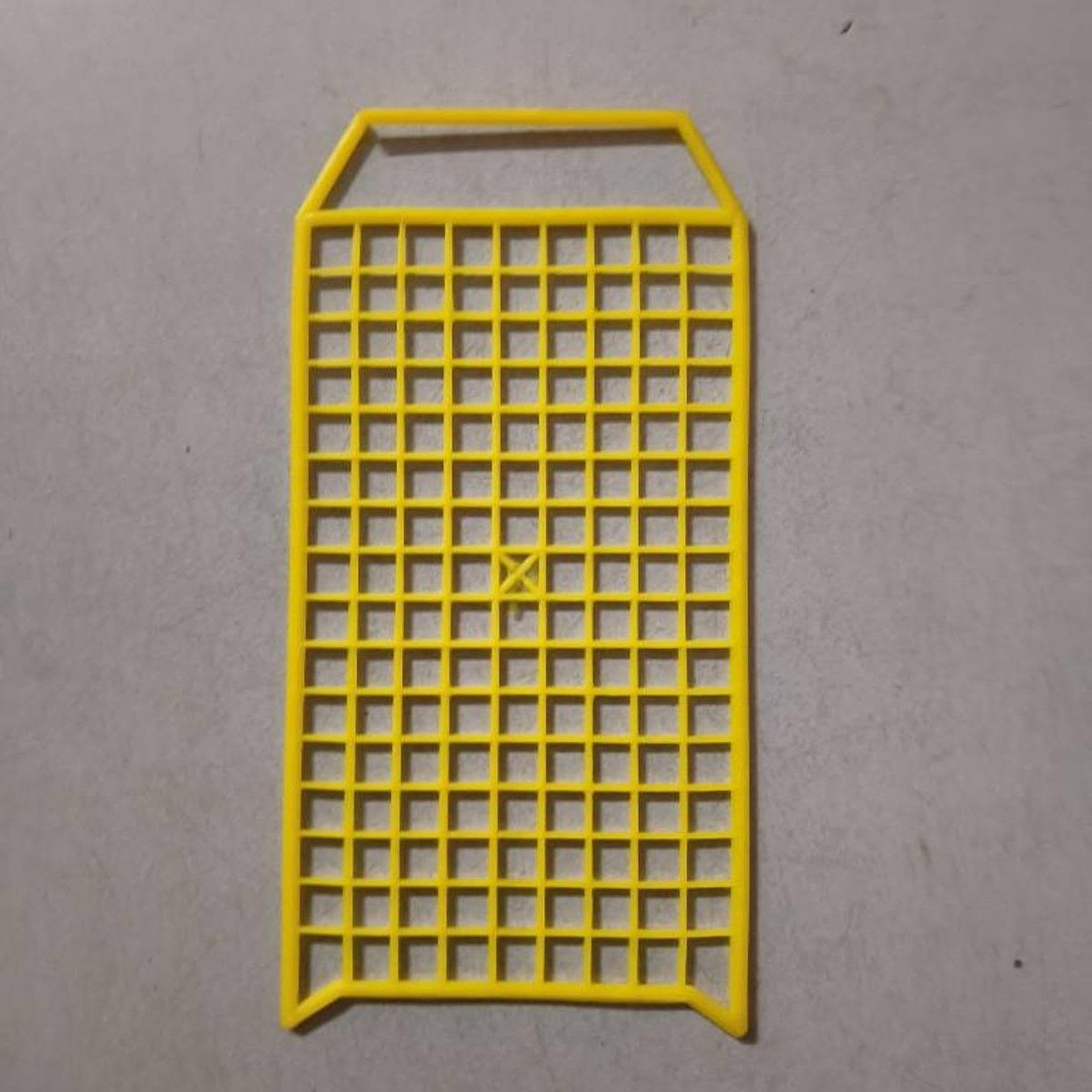 PPペイントグリッドメッシュペイントフィルターホーム改善家具塗装10インチ, 黄色