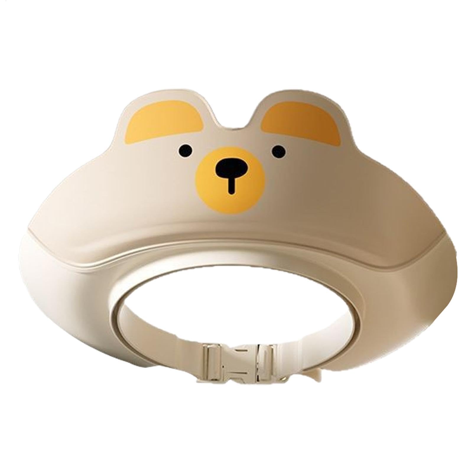 幼児のシャワーの帽子、髪を洗うための幼児のバスバイザー | 防水シャンプーバイザーハット - バスルー..