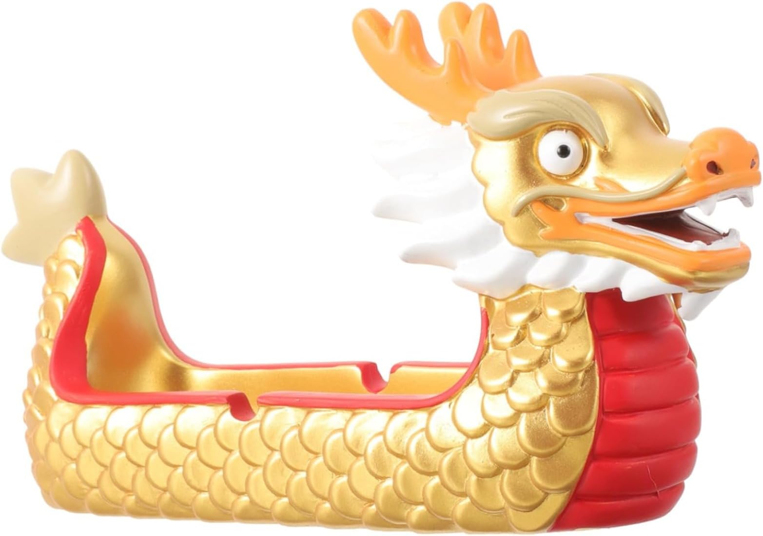 龍年灰皿 ホームオフィス装飾灰皿 かわいい灰皿 動物灰皿オーナメント デスクトップ灰皿 灰入れ 樹脂灰..