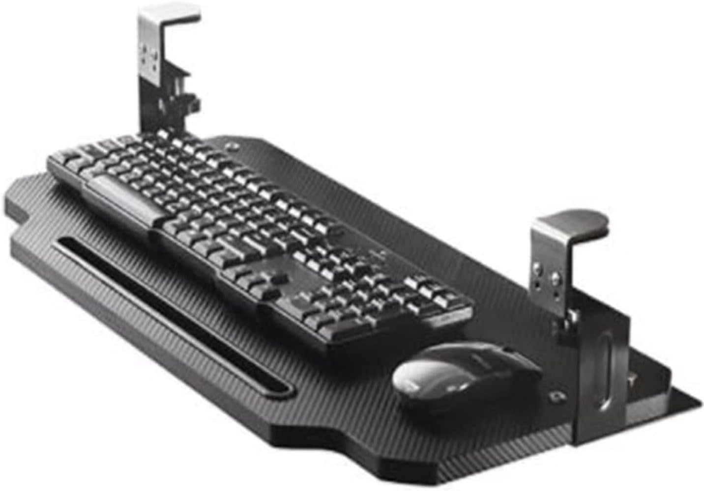 人間工学に基づいたキーボード引き出し、スライド式キーボードとマウストレイ、家庭/オフィス用、Cクラ..