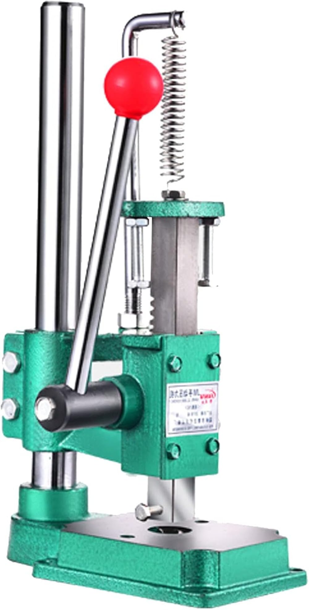 ハンドプレス機 卓上ボール盤 多機能油圧プレス レザーパンチ ドリルチャック付き 皮革、ハードウェア..