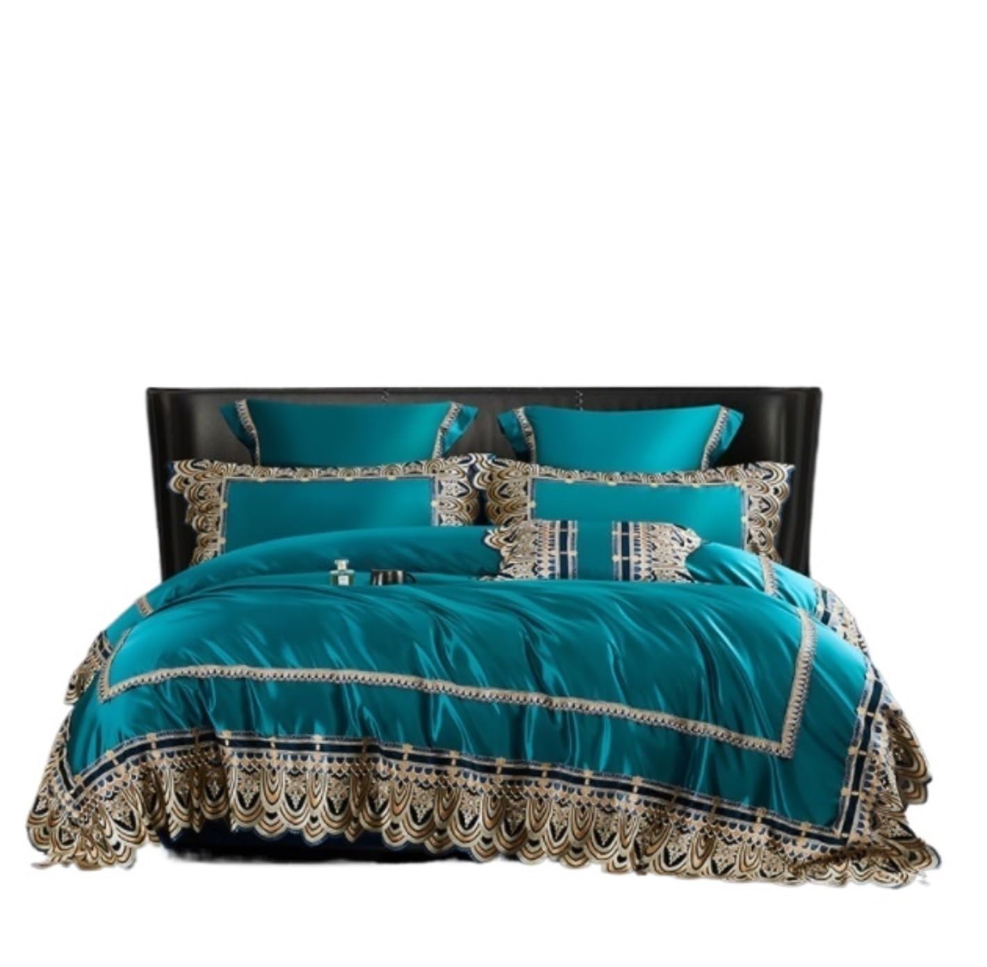 布団カバー セット 寝具カバーセット キルトカバーセット コットン寝具ホームテキスタイルサテン4点セ..