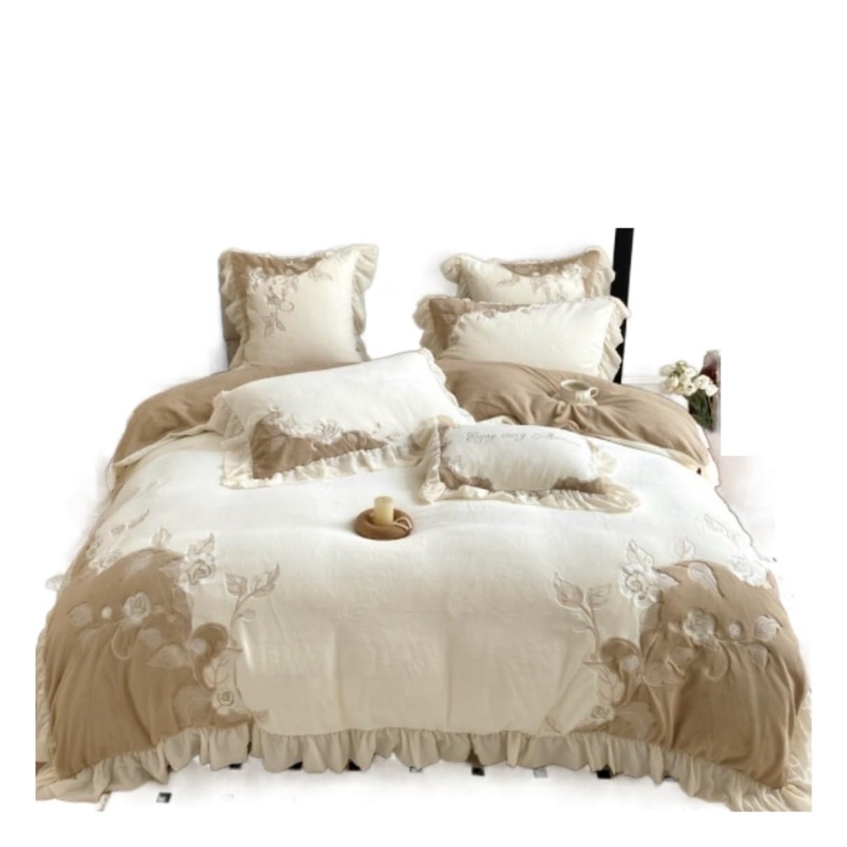 布団カバー セット 寝具カバーセット キルトカバーセット 暖かい厚みのあるコーラルフランネルベッドス..