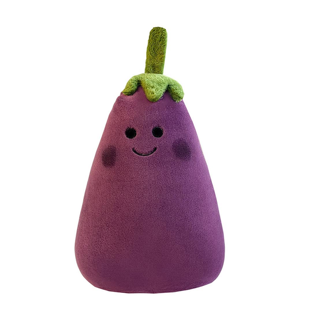 ぬいぐるみ 抱きまくら 抱き枕 ナス 可愛い ふわふわ もこもこ 柔らかい もちもち 縫い包み だきまくら..