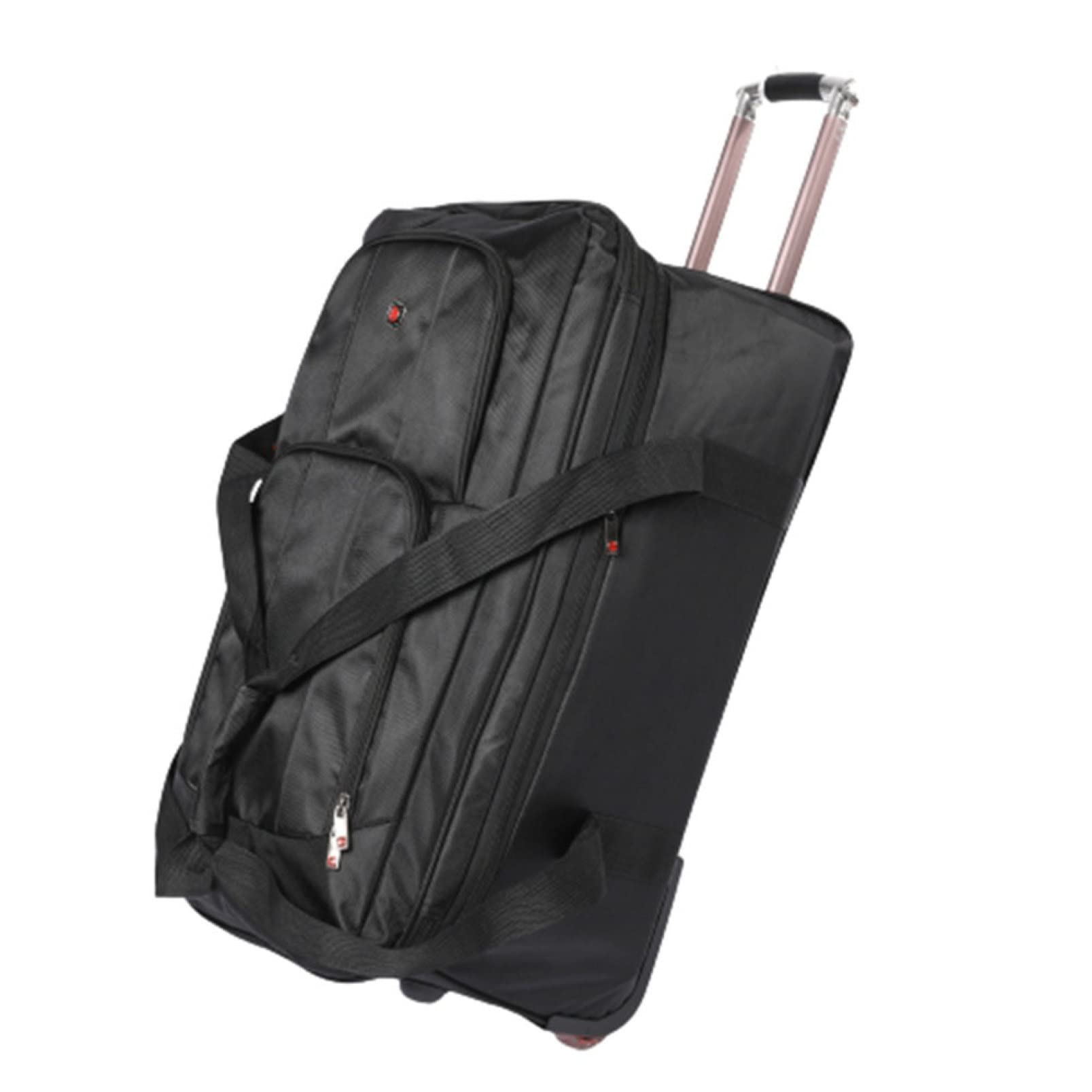 ボストンキャリー キャスターバッグ 大容量 80L キャリーバッグ 3way 折りたたみ 3輪 撥水加工 トロリ..