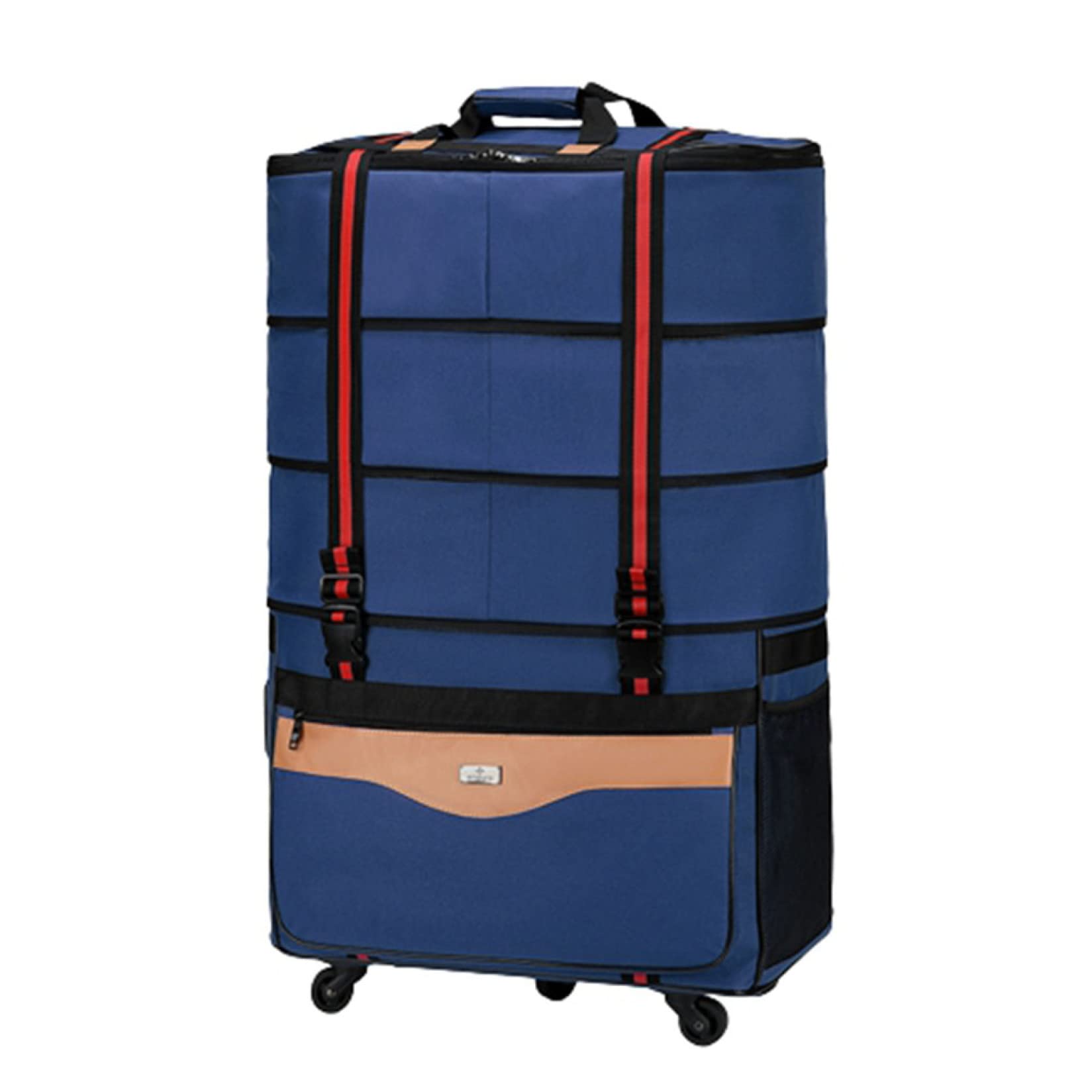 ボストンキャリー 2way キャスターバッグ 150L キャリーバッグ 折りたたみ 大容量 4輪 撥水加工 トロリ..