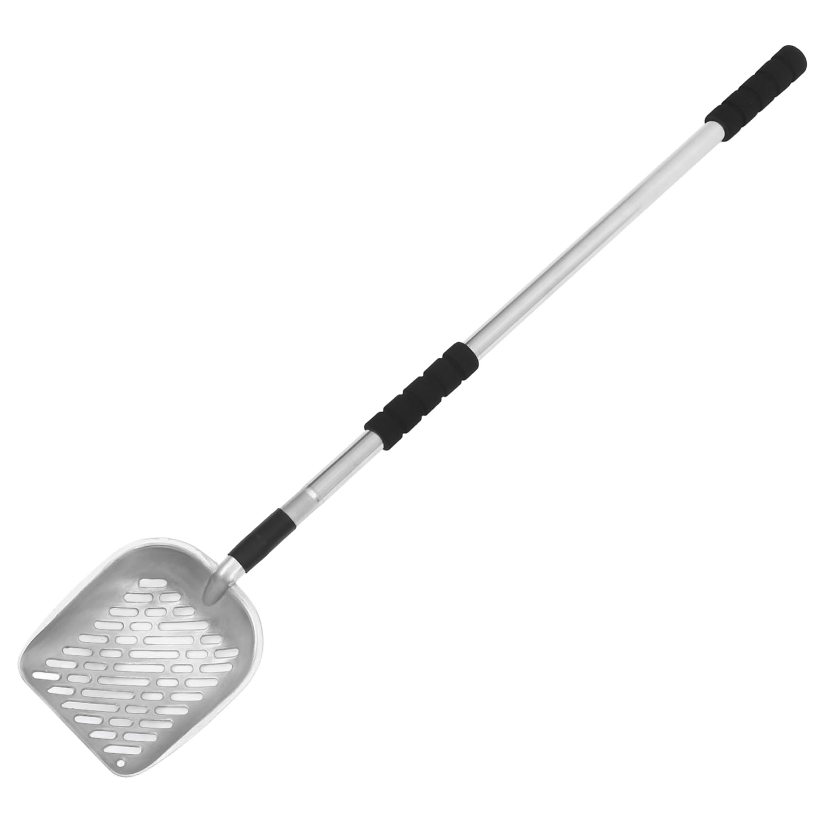 ロングハンドル猫用トイレスコップ 製 耐久性 効率的な廃棄物離