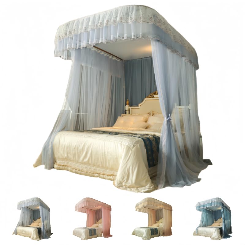 天蓋蚊帳天蓋カーテンプリンセスベッ...