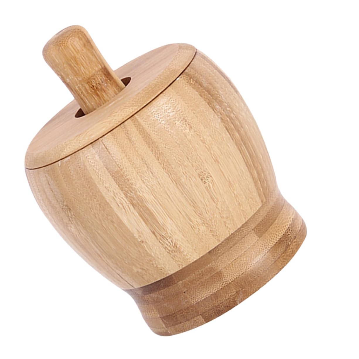 ニンニク プレス グラインダー キッチン 付属品 乳棒 食品 木製(3)