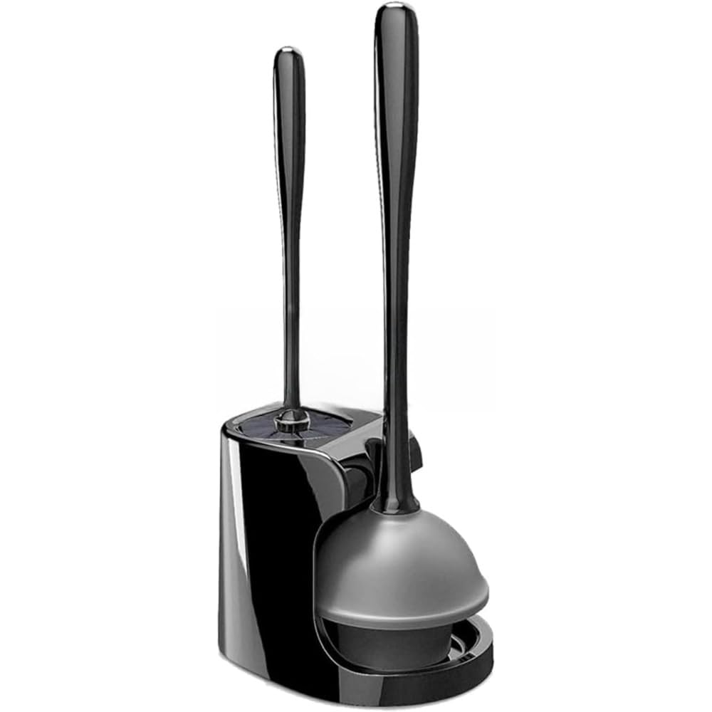 トイレ掃除ラバーカップ 洋式和式兼用 収納ケース付省スペース 床置きタイプトイレ掃除 ラバーカップ 洋式・和式兼用タイプ 収納ケース付き 省スペース 床置き (取り外し可能な白,21×16×46)