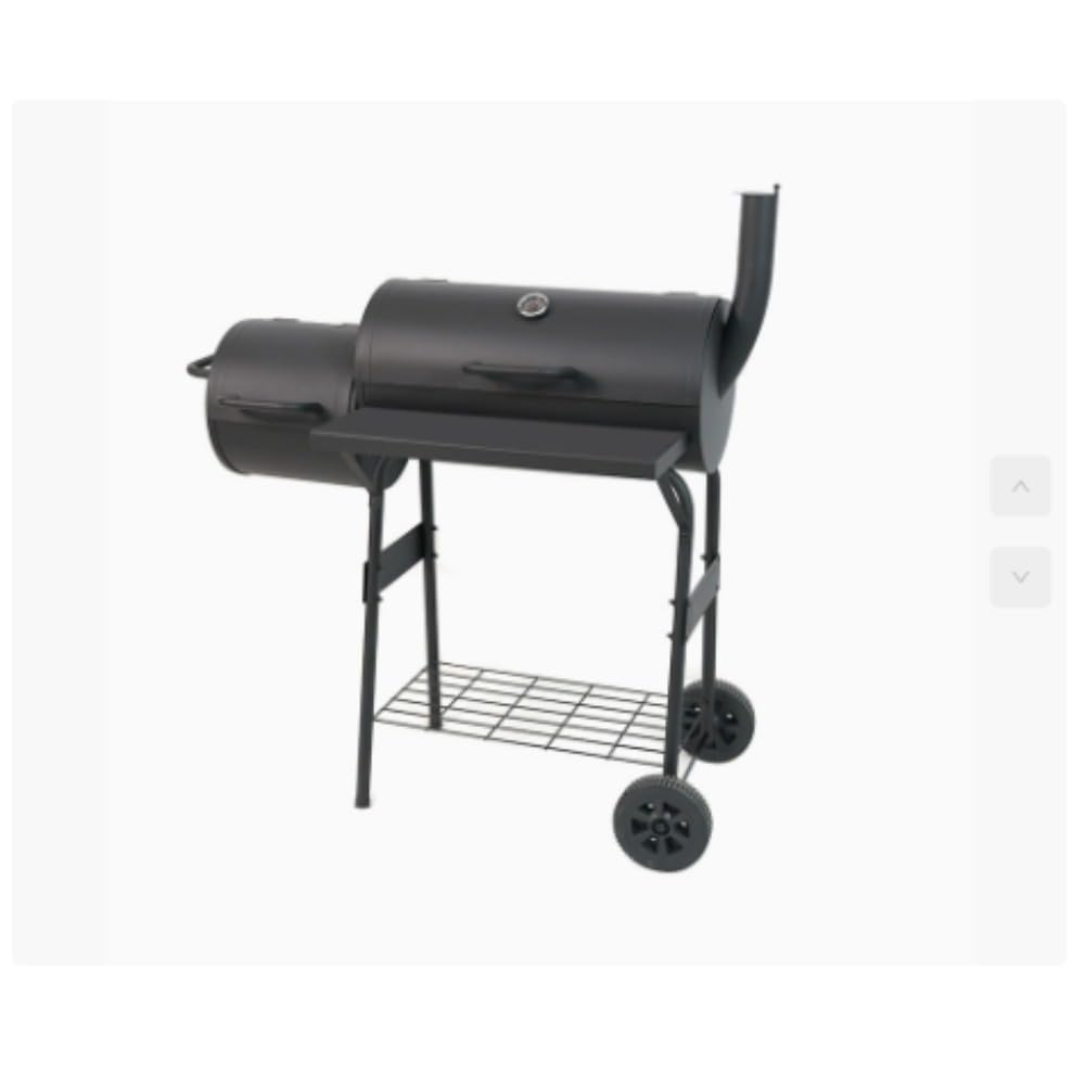 楽天アピネスバーベキューグリル アメリカングリル チャコールグリル オーブンを焼きます 温度表示機能 高さ調節可能 車輪付き 移動式 耐久性設計 炭置きラック アウトドア調理 キャンプ用