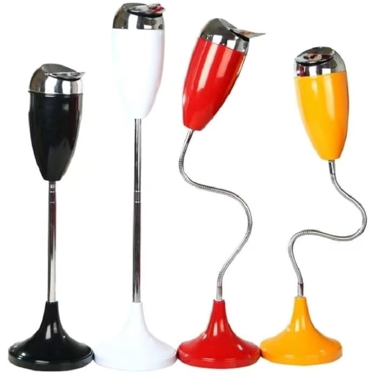 調節可能な屋外スタンディング灰皿 - 現代的なふた付きフロアスタンド灰皿 - 業務用立ち灰皿 - ステン..