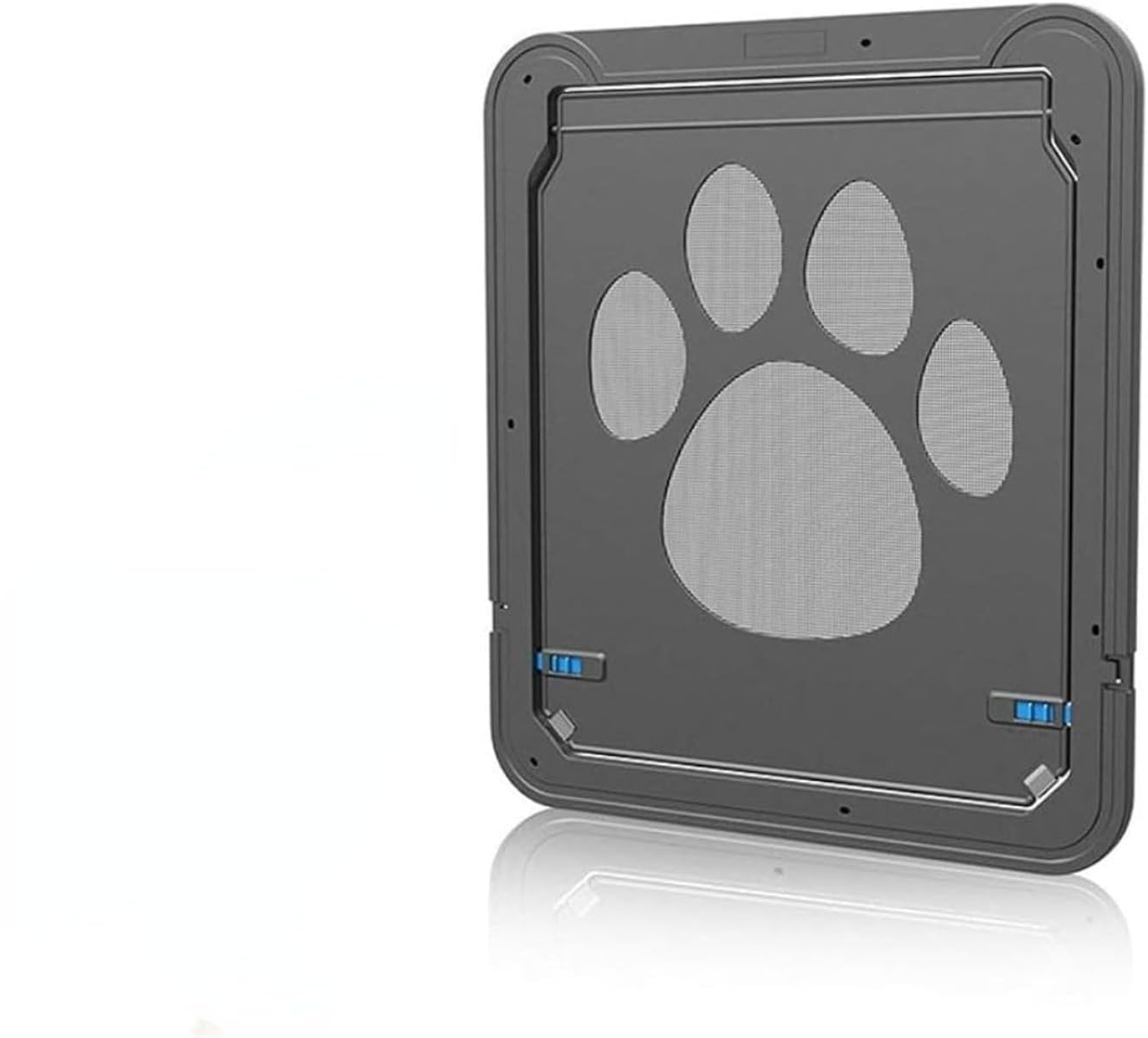 網戸ドア 網戸専用 犬猫出入り口 ペットドア 網戸ペット 中，大型犬用 (41*37)