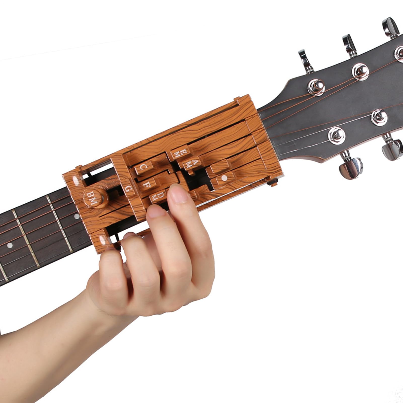 Guitar Chord Practice Tool for Beginners: Guitar Chord Fingering Aid, Practice Tool, Guitar Learning Support, Playing Assistance, Musical Instrument Accessory