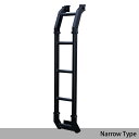 ジムニー ジムニーシエラ パーツ カスタム【アピオ スチールリアラダー・ナロータイプ】JB64 JB74 専用設計 シンプル な リア ラダー 背面 はしご ハシゴ 積載 向上 堅牢 頑丈 安心 の 国内設計 国内製造 日本製 Made in Japan