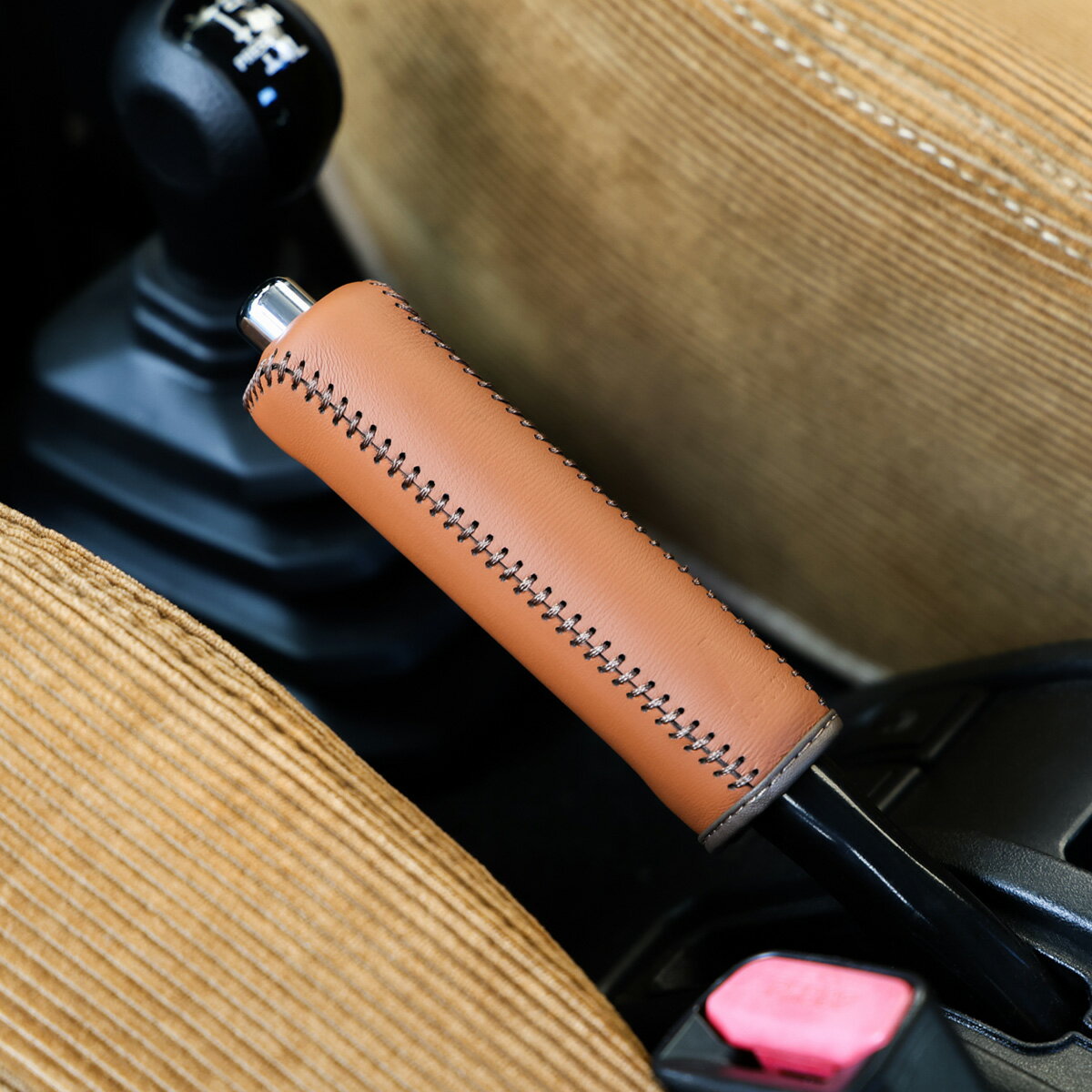 新型ジムニー 本革 レザーグッズ 7点 スムースレザー キャメル 専用