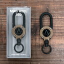 ジムニー キーホルダー カラビナ 【アピオ APIO x ROOT CO. MAG REEL 360 A-mark / COYOTE 】Aマーク マグリール36...