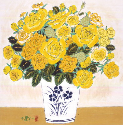 ドナ・ウィルソン 絵画・アート(版画額装品)/summer woolfie　（夏のオオカミ）/動物