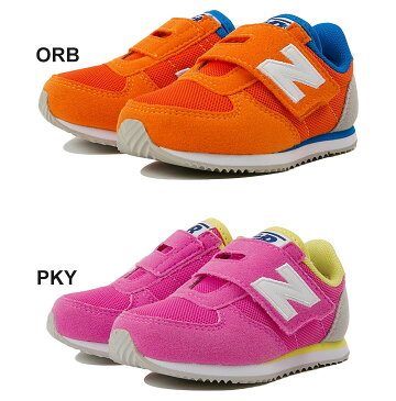 キッズ ベビー シューズ スニーカー 男の子 女の子 子供靴 ニューバランス NewBalance 220 ベビー靴 12-16.5cm インファント カジュアル 男児 女児 通園 おでかけ ベルクロ 運動靴 おしゃれ かわいい くつ/IV220-