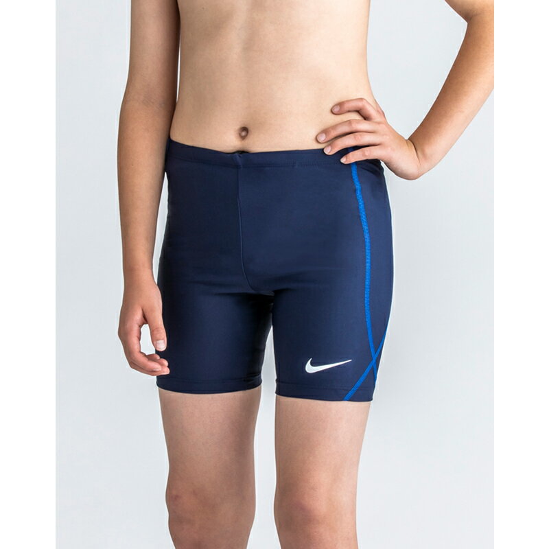 スクール水着 ミドルスパッツ キッズ 男の子 ジュニア ナイキ NIKE 子供用 110-160サイズ ボーイズ スイムウェア スイムパンツ 男児 水泳 スイミング プール 体育 学校 海水浴/1981911-10【返品不可】