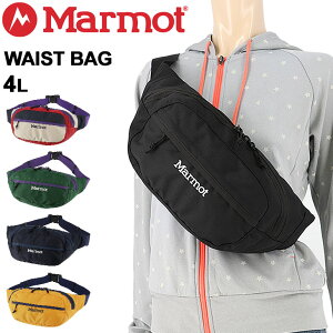 ウエストポーチ 4L メンズ レディース マーモット Marmot ウエストバッグ Waist Bag/アウトドア スポーツ カジュアル 鞄 ボディバッグ ヒップバッグ 男女兼用 かばん/TOARJA15
