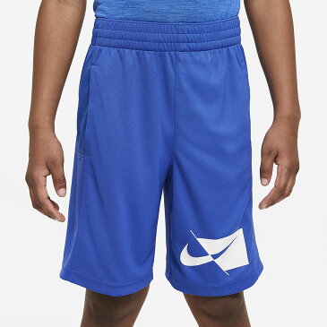 ハーフパンツ キッズ ジュニア 130-170cm 男の子 子供服/ナイキ NIKE YTH DRIーFIT ハイブリッドショーツ/スポーツウェア ボーイズ ショートパンツ 青 ブルー 短パン ボトムス/CU8959-480【取寄】