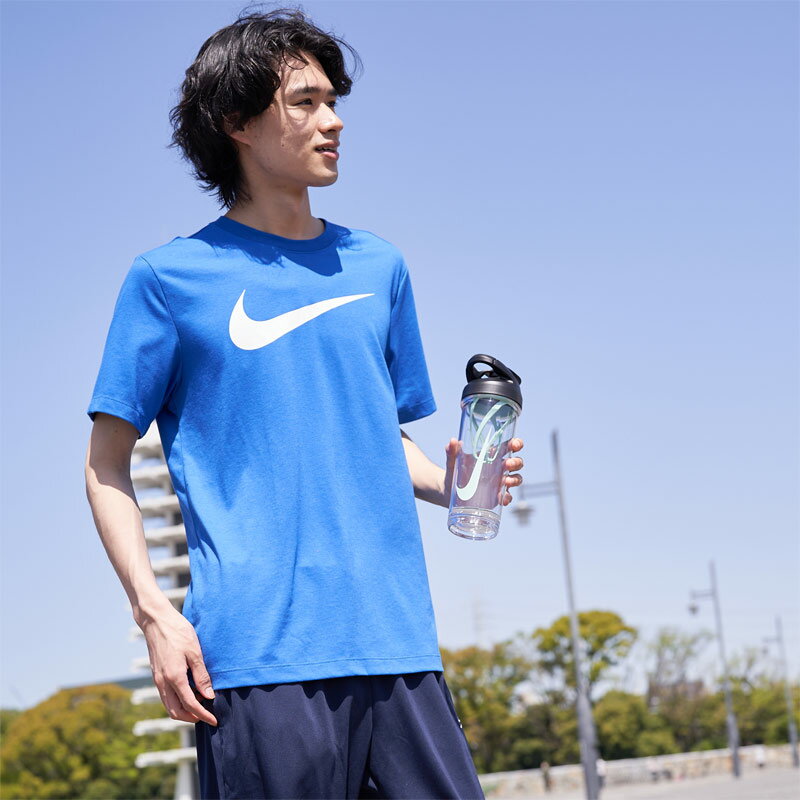 ナイキ TR ハイパーチャージ シェイカーボトル 24oz 容量709ml NIKE ミキサー付き プロティン スポーツボトル 水筒 トレーニング フィットネス/HY5001-940