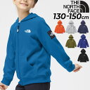 送料無料 ノースフェイス キッズ パーカ 長袖 スウェット ジュニア 130-150cm 子供服/THE NORTH FACE フルジップ フーディ/アウトドア カジュアル ウェア スエット 男の子 女の子 上着/NTJ12116