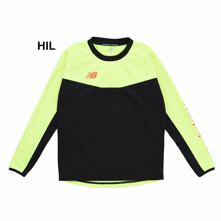 送料無料 トレーニングトップ キッズ ジュニア ニューバランス NEWBALANCE/サッカー スポーツウェア 120-160cm 子ども用 防風 はっ水 長袖 ニットトップ 秋冬 子供 練習着 フットサル 運動/ABT25226セール サッカー 用品 セール