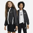 送料無料 ウィンドブレーカー ウインドブレーカー キッズ 130-160cm 子供服/ナイキ NIKE YTH ウーブン ジャケット/スポーツウェア アウトドア ジュニア はっ水 軽量 カジュアル 子ども 黒 ブラック 上着 ジャンバー/DQ8744-010