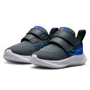 送料無料 ナイキ ベビーシューズ キッズ スニーカー 12-16cm 子供靴 キッズスニーカー NIKE スターランナー3 TDV/子ども スポーツカジュアル 男の子 女の子 赤ちゃん 幼園児 ベルクロ 運動靴 STAR RUNNER 3 TDV くつ/DA2778-012(4)