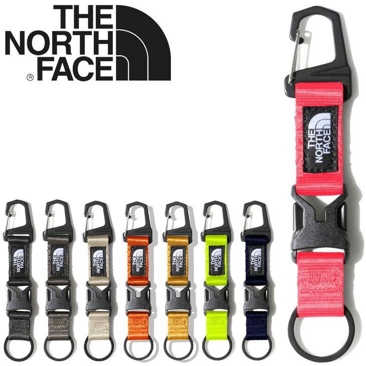 ノースフェイス キーホルダー カラビナ＆バックル付 THE NORTH FACE TNFキーキーパーロング アウトドア カジュアル アクセサリー 小物/NN32002 1