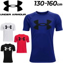 アンダーアーマー キッズ 半袖 Tシャツ ジュニア 130-160cm 子供 子ども こども服 UNDER ARMOUR UAテック ビッグロゴ スポーツウェア トレーニング 男の子 男児 防臭加工 ストレッチ 運動 ボーイズ トップス/1363283