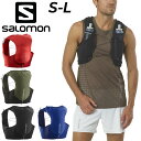 送料無料 サロモン ランニングベスト フラスク付 メンズ レディース SALOMON ADV SKIN 5 ハイドレーションベスト ランニングバッグ トレイルラ...