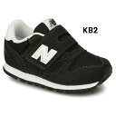 送料無料 ニューバランス ベビースニーカー シューズ キッズスニーカー Newbalance 373 12.0-16.5cm ベビー靴 子供 子ども靴 赤ちゃん スポーティー カジュアル ベビー靴 男の子 女の子 インフォント ベルクロ 運動靴 ブランド くつ/IZ373-A 2