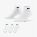 ナイキ 靴下 3足組 ソックス NIKE エブリデイ クッションド トレーニング ローソックス メンズ レディース キッズ ジュニア 21-29.0cm ユニセ...