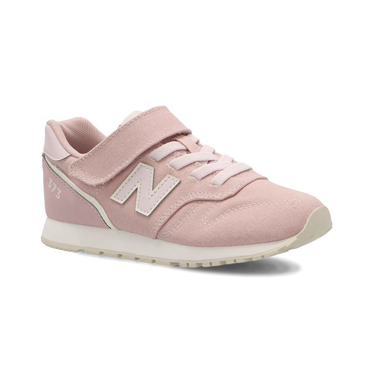 送料無料 ニューバランス キッズ ジュニア スニーカー Newbalance 373 17-24cm 子供靴 ブランド カジュアル スポーティ 子ども 運動靴 ピンク パステルカラー キッズシューズ ジュニアシューズ こども 通学 通園 男の子 女の子 くつ/YV373-CA2