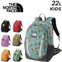 送料無料 ザ・ノース・フェイス キッズ リュックサック 22L バッグ THE NORTH FACE ラウンディ 子ども用 バックパック 中型 デイパック ザッ...
