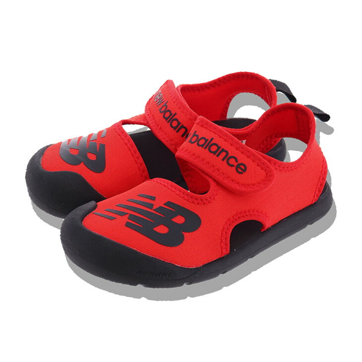 送料無料 ニューバランス ジュニアサンダル 子供靴 Newbalance クルーザー サンダル 17-23cm 子ども用 サマーシューズ 夏 靴 キッズサンダル こども 男の子 女の子 スポーツサンダル カジュアル 赤 レッド 普段履き 水遊び ブランド くつ/SYCRSR-D1