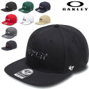 オークリー 帽子 47ブランドコラボ キャップ メンズ レディース OAKLEY 47 Oakley B1B Ellipse Hat ユニセックス ベースボールキャップ メンズ帽子 レディース帽子 刺繍ロゴ 6パネル ストリート カジュアル ブランド アクセサリー 男女兼用 ぼうし/FOS901222