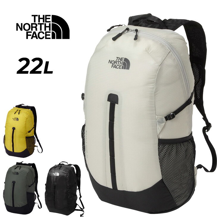 ◆ 商品詳細情報 ◆ ブランド ザ・ノース・フェイス THE NORTH FACE 商品番号 NM62376 カラー (AV)アガベグリーン (CU)キュムラスクラウド (SE)スネークアイ (K)ブラック サイズ 寸法：H47×W27×D16cm 重量：約200g 容量：22L 素材 40Dダブルリップストップナイロン、100Dマットツイルリップストップナイロン 原産国 ベトナム製 ◆画像のカラーについて◆ 商品画像のカラーにつきましては、PC、モバイルなど閲覧環境等により実物のカラーと多少異なることもございます。 予めご理解のうえご注文を賜りますようお願いいたします。 ギフト対応 ※メーカー希望小売価格はメーカーサイトに基づいて掲載しています (記載価格が税抜き価格になっている場合もございます)【ザ・ノース・フェイス / ユニセックス / リュックサック】 ◆　商　品　説　明 ◆ □□□当店で販売しております商品はすべて【正規取扱品】です□□□ ザ・ノース・フェイス(THE NORTH FACE)から、「メイフライパック22」です。 40デニールのダブルリップストップナイロンを使用した、 パッカブル仕様の軽量中型デイパック（リュック）です。 通気性に優れるエアメッシュ素材を使用したショルダーハーネスは 体にフィットしやすい立体的なパターンで設計し、快適な背負い心地を追求。 両サイドにはメッシュポケットとコンプレッションベルト、 フロントには小物の連結に便利なデイジーチェーンを備えて利便性を高めています。 長期旅行や大型パックのサブザックとして使いやすい22L容量です。 ■Function ・通気性に優れるエアメッシュのショルダーハーネス ・トップにキークリップつきファスナーポケット ・収納式のウエストベルト ・フロントデイジーチェーン ・サイドメッシュポケット ・パッカブル仕様 ○寸法：H47×W27×D16cm ○重量：約200g ○容量：22L ■適したアクティビティ ・トレッキング/ ハイキング ［素材/テクノロジー］ ○PACKABLE 折り畳んで本体のポケットに収納。コンパクトに持ち運び可能。 【製品のパッケージ(外装)について】 本製品は、メーカーから入荷した状態で発送しております。 若干の袋破れ、汚れがある場合がございますが、 製品には問題はありません。予めご了承くださいませ。